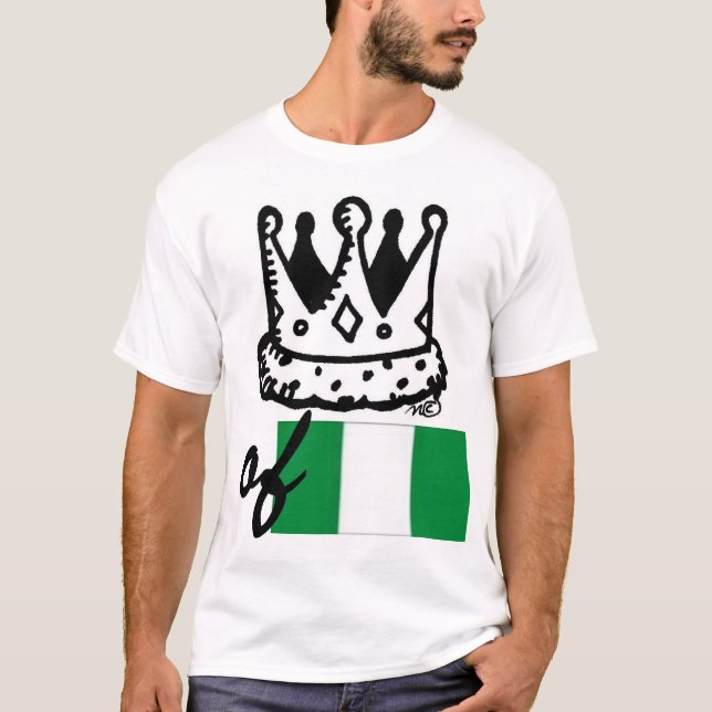 Camiseta rey de Nigeria (Anverso)