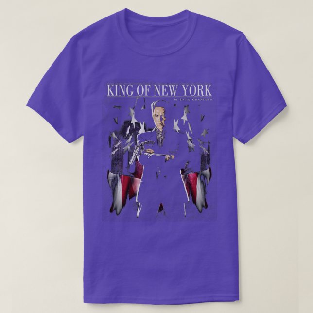 Camiseta Rey De Nueva York (Diseño del anverso)