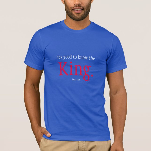 Camiseta Rey de Reyes (Anverso)