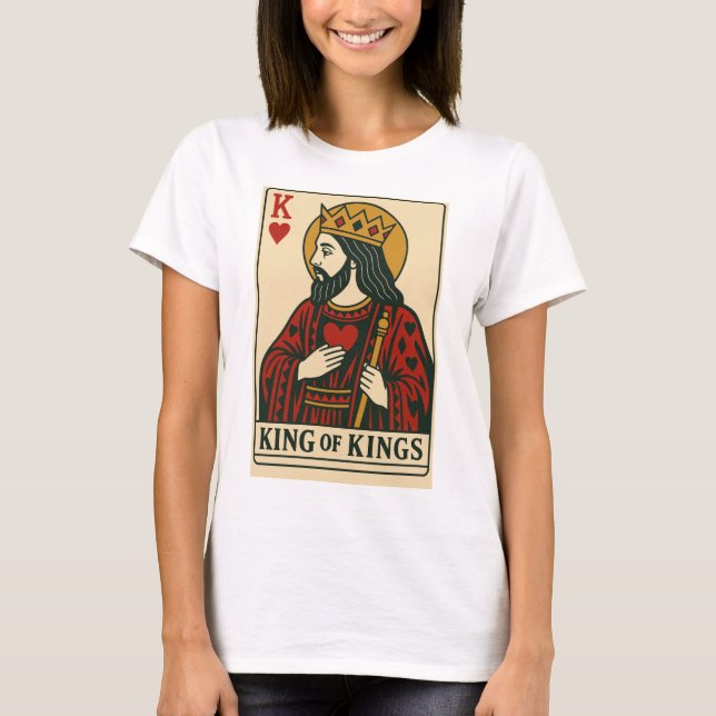 Camiseta Rey de Reyes Jesús 2 (Anverso)