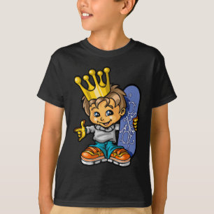 Camiseta Rey de snowboard