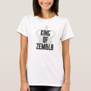 Camiseta Rey de Zembla (verde transparente de la letra