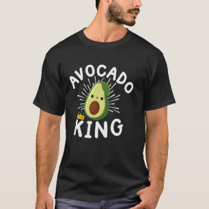 Camiseta Rey del aguacate para hombres niños amante del agu