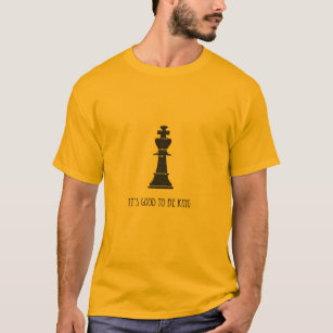 Camiseta rey del ajedrez