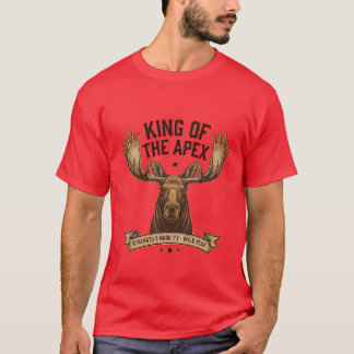Camiseta Rey del Ápice - Alce Americano Vintage