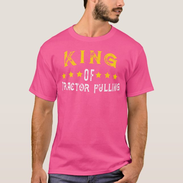 Camiseta Rey Del Ataque De Tractores (Anverso)