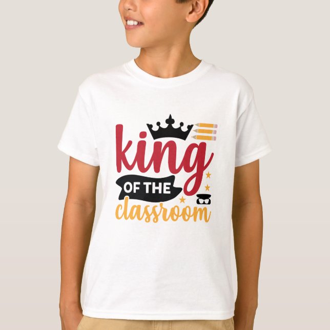 Camiseta Rey Del Aula (Anverso)