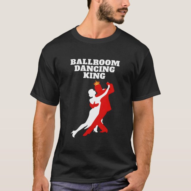 Camiseta Rey del Baile de Salón S Baile de Salón (Anverso)