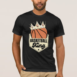 Camiseta Rey del baloncesto - Diseño al estilo de la calle 