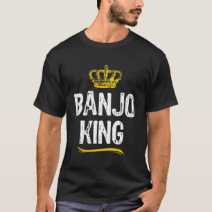 Camiseta Rey del Banjo Hombres Chicos Jugador Banjoista Ge