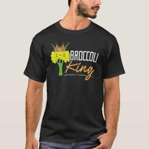 Camiseta Rey del Brócoli Vegetariano Vegano Vegetal Broccoh