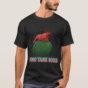 Camiseta Rey Del Camarón Cereza En Bola De Musgo En Nano Ac