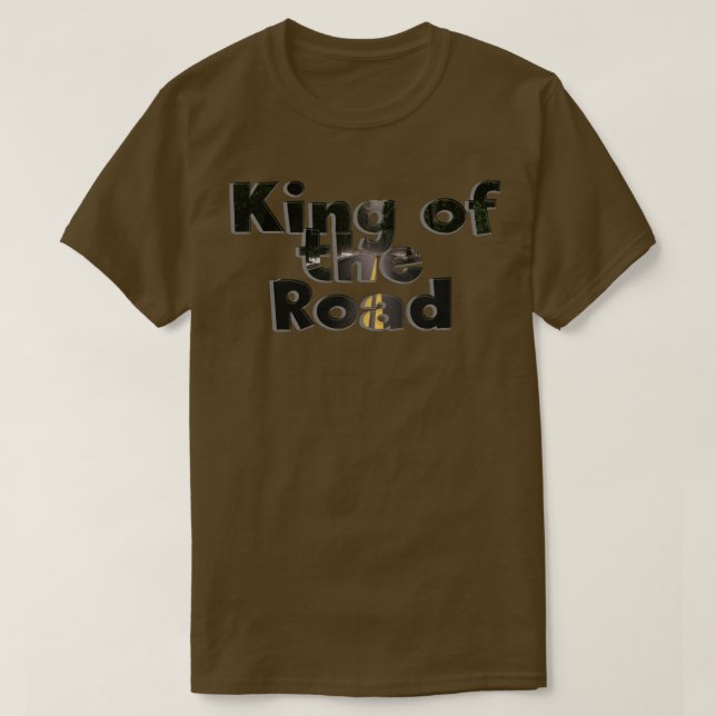 Camiseta Rey del camino (Diseño del anverso)