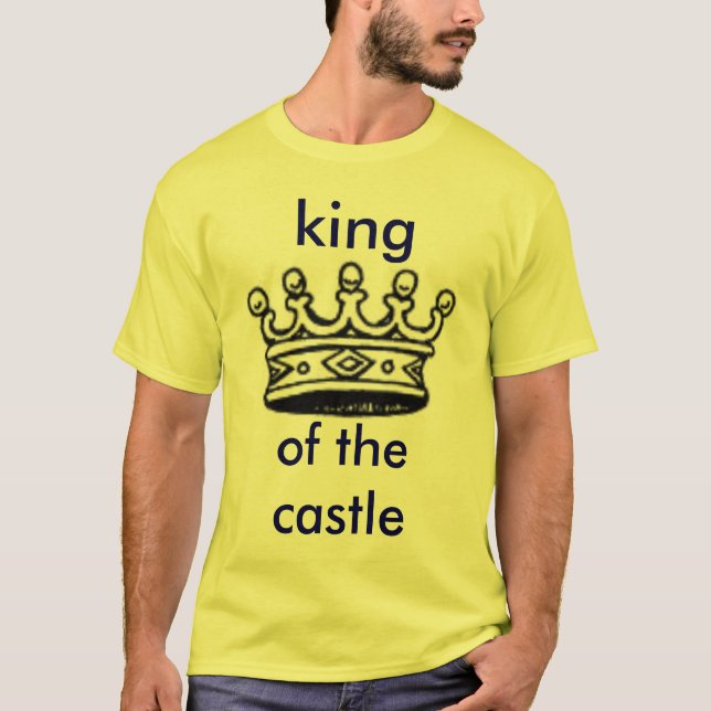 Camiseta rey del castillo (Anverso)