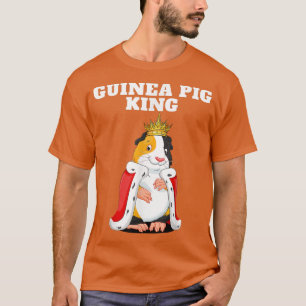 Camiseta Rey del cerdo guineano mezquina Guinea Mascota de 