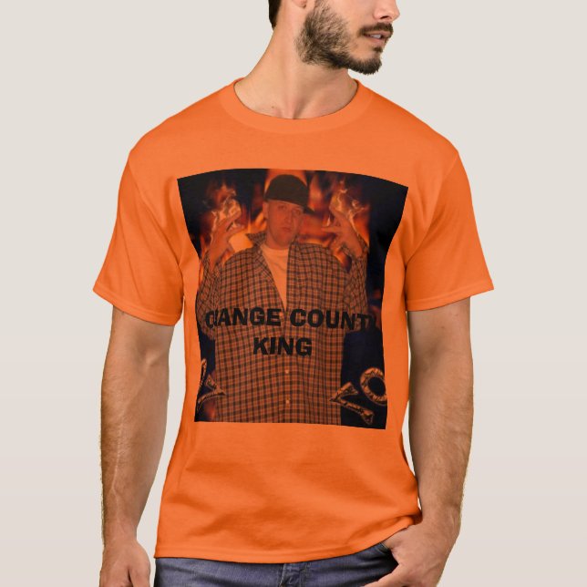 CAMISETA REY DEL CONDADO DE ORANGE (Anverso)