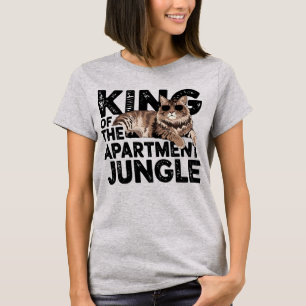 Camiseta Rey del departamento Jungle Maine Coon