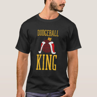 Camiseta Rey del Dodgeball Lanzar Bola Objetivo Deporte