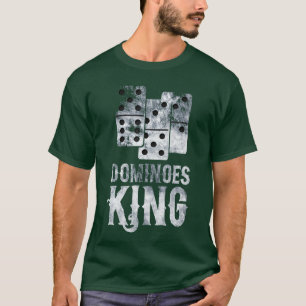Camiseta Rey del dominó Jugador de dominó Amante del dominó