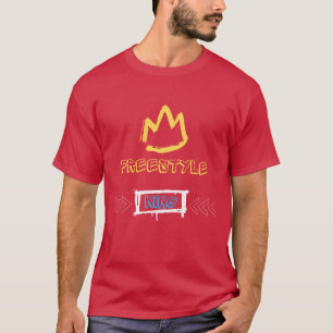 Camiseta Rey del Freestyle Hip Hopper Dj Rapero divertido