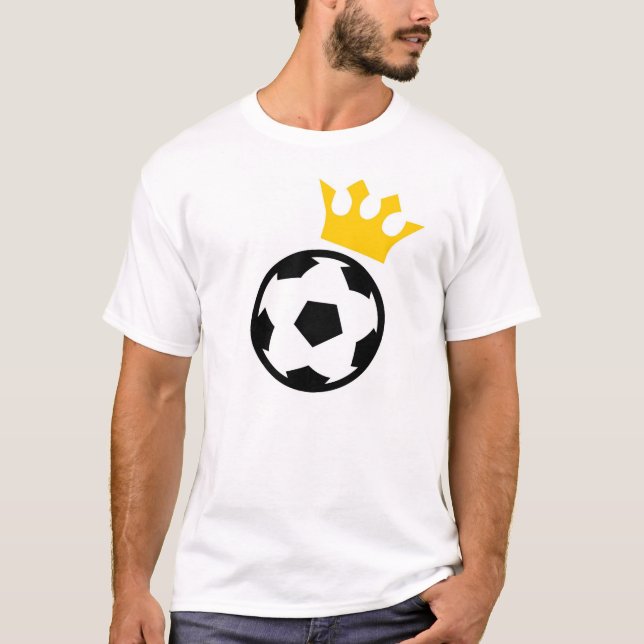Camiseta Rey del fútbol (Anverso)