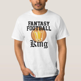 Camiseta Rey del fútbol de la fantasía