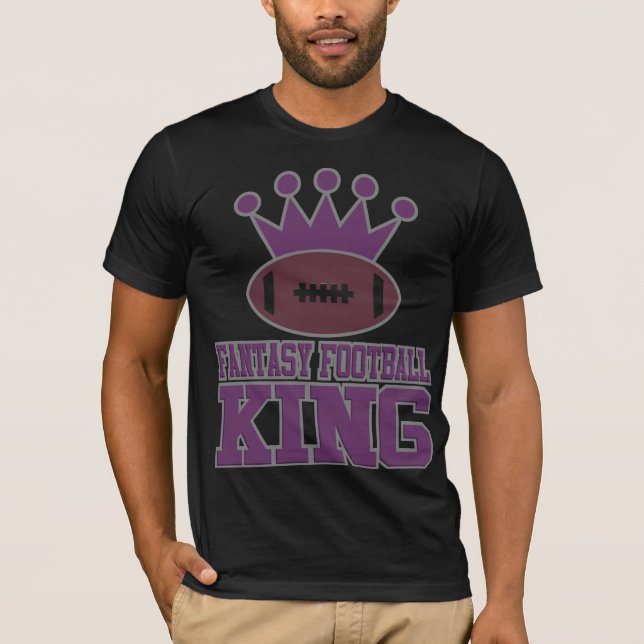 Camiseta Rey del fútbol de la fantasía (Anverso)