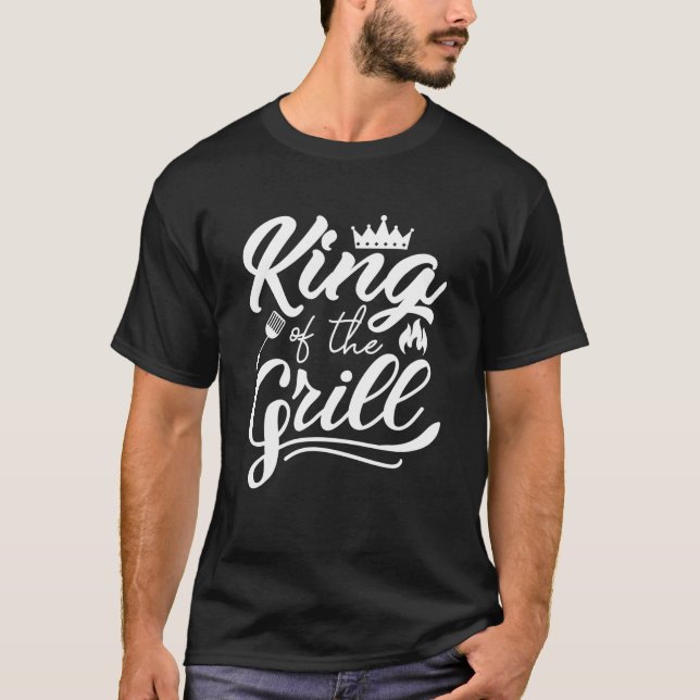 Camiseta Rey Del Grill (Anverso)