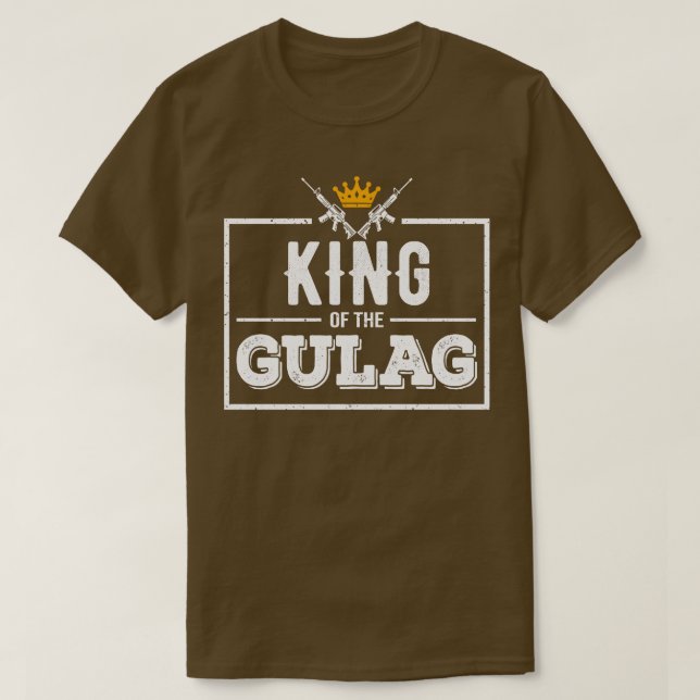 Camiseta Rey del Gulag (Diseño del anverso)
