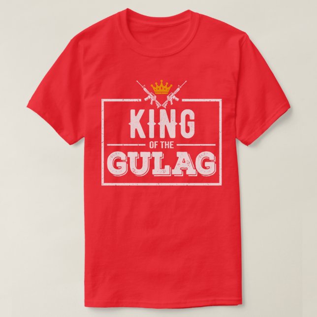 Camiseta Rey del Gulag (Diseño del anverso)