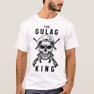Camiseta Rey del Gulag Juegos Jugador de Warzone Regalo par
