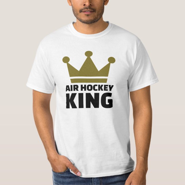 Camiseta Rey del hockey del aire (Anverso)