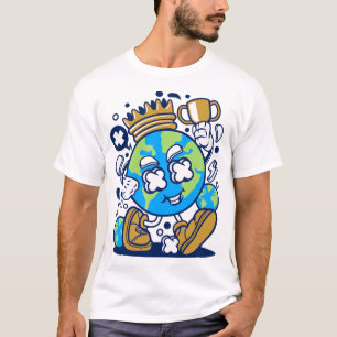 Camiseta Rey del mundo