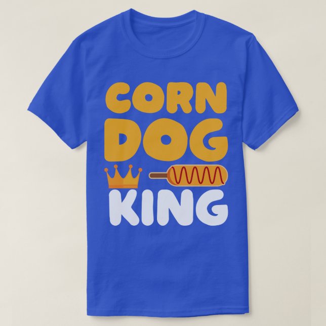 Camiseta Rey del perro de maíz (Diseño del anverso)