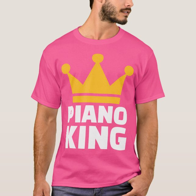 Camiseta Rey del Piano (Anverso)