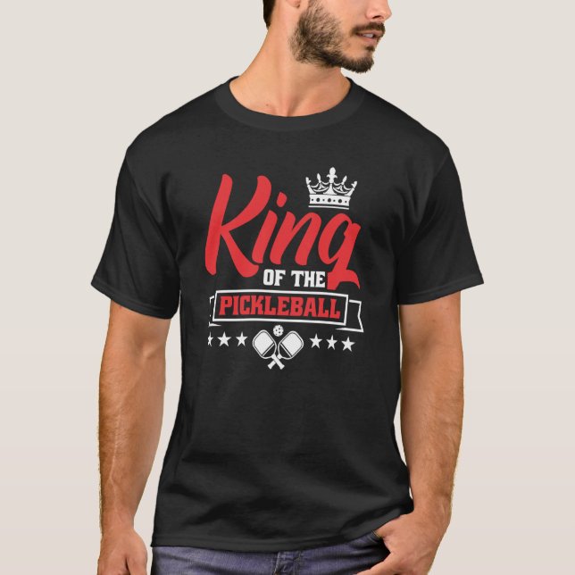 Camiseta Rey del pickleball (Anverso)