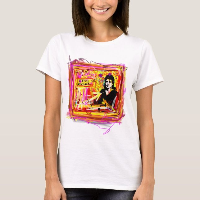 Camiseta Rey del Pop (Anverso)