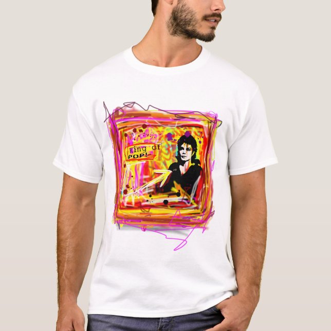 Camiseta Rey del Pop (Anverso)
