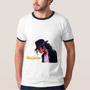 Camiseta Rey del Pop Diseño de Tributo Retro Leyenda de Moo