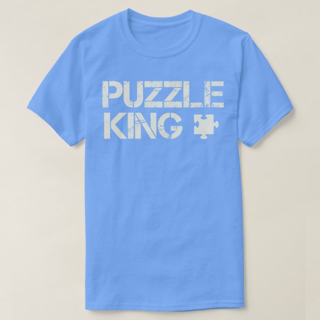 Camiseta Rey del rompecabezas (Diseño del anverso)