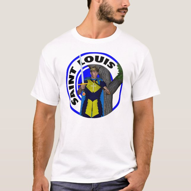 Camiseta Rey del Saint Louis IX de Francia (Anverso)