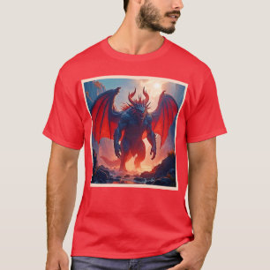 Camiseta Rey Demonio: Arte de la Sombra del Dragón Eterno