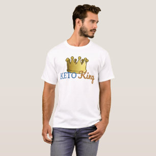 Camiseta Rey divertido Crown del Keto