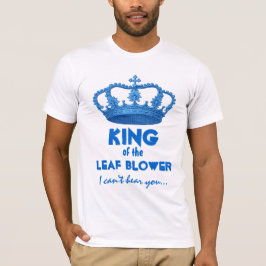 Camiseta Rey divertido de la corona V25J del ventilador de