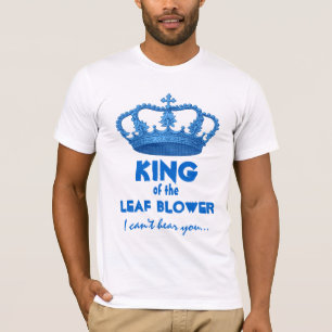 Camiseta Rey divertido de la corona V25J del ventilador de