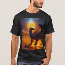 Camiseta Rey Dragón Dorado