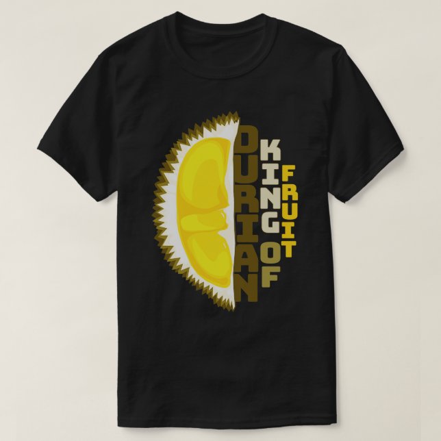 Camiseta Rey durión de la fruta tailandesa (Diseño del anverso)