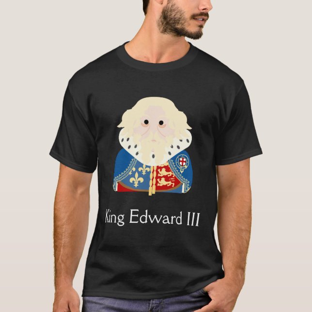 Camiseta Rey Eduardo III de Inglaterra (Anverso)