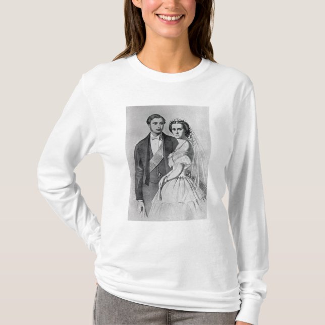 Camiseta Rey Edward y reina Alexandra (Anverso)