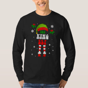 Camiseta Rey Elfo Grupo Familiar Combinado Navidad Regalos